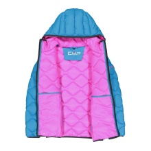 CMP quilted jacket with padding (water-repellent, warm) turquoise blue children